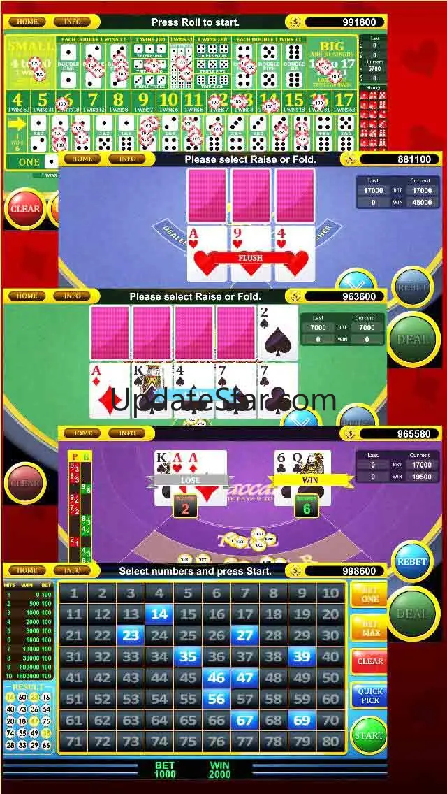 Real Casino:Slot,Keno,BJ,Poker 1.18