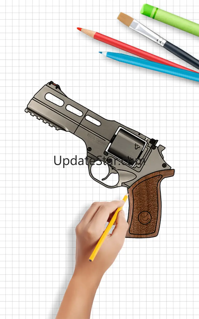 How to Draw Weapons Step by St 6.0