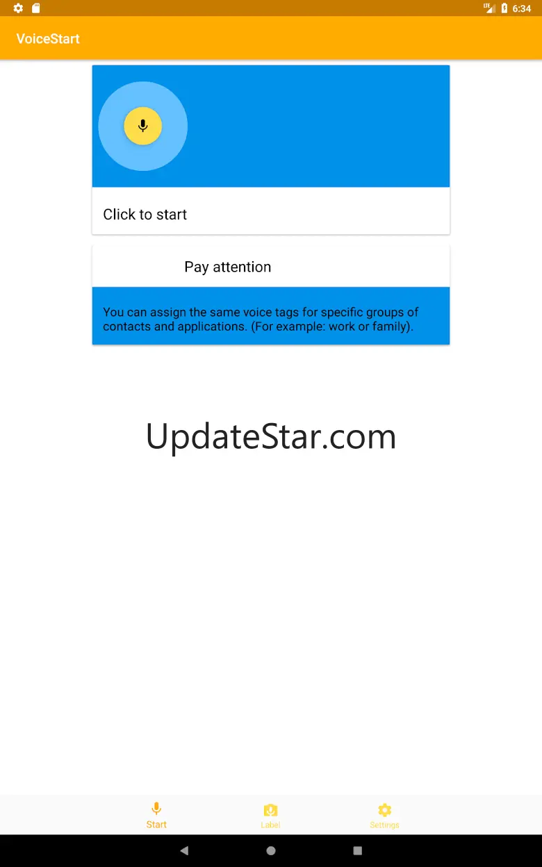 Voice Start