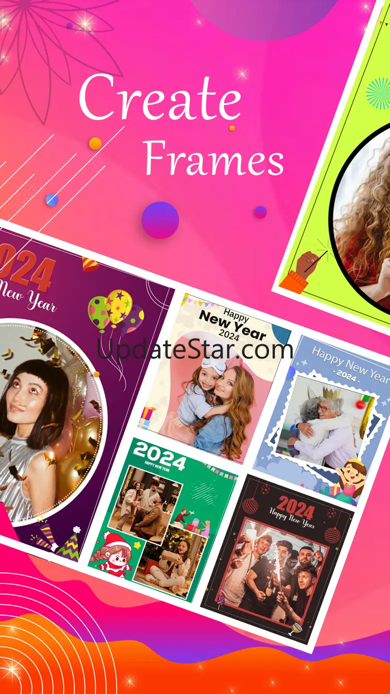 New Year Photo Frames Collage 4.0