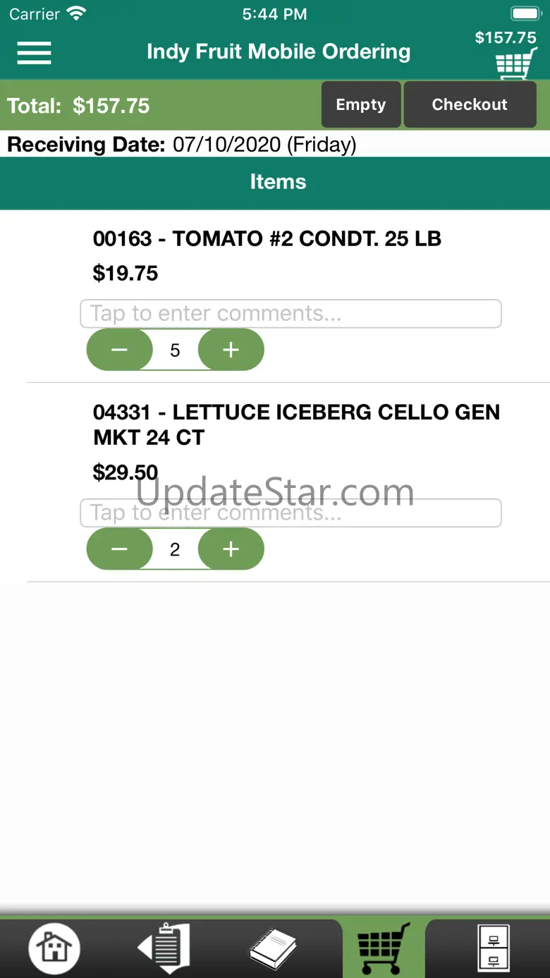 Indy Fruit Mobile Ordering 1.9.0