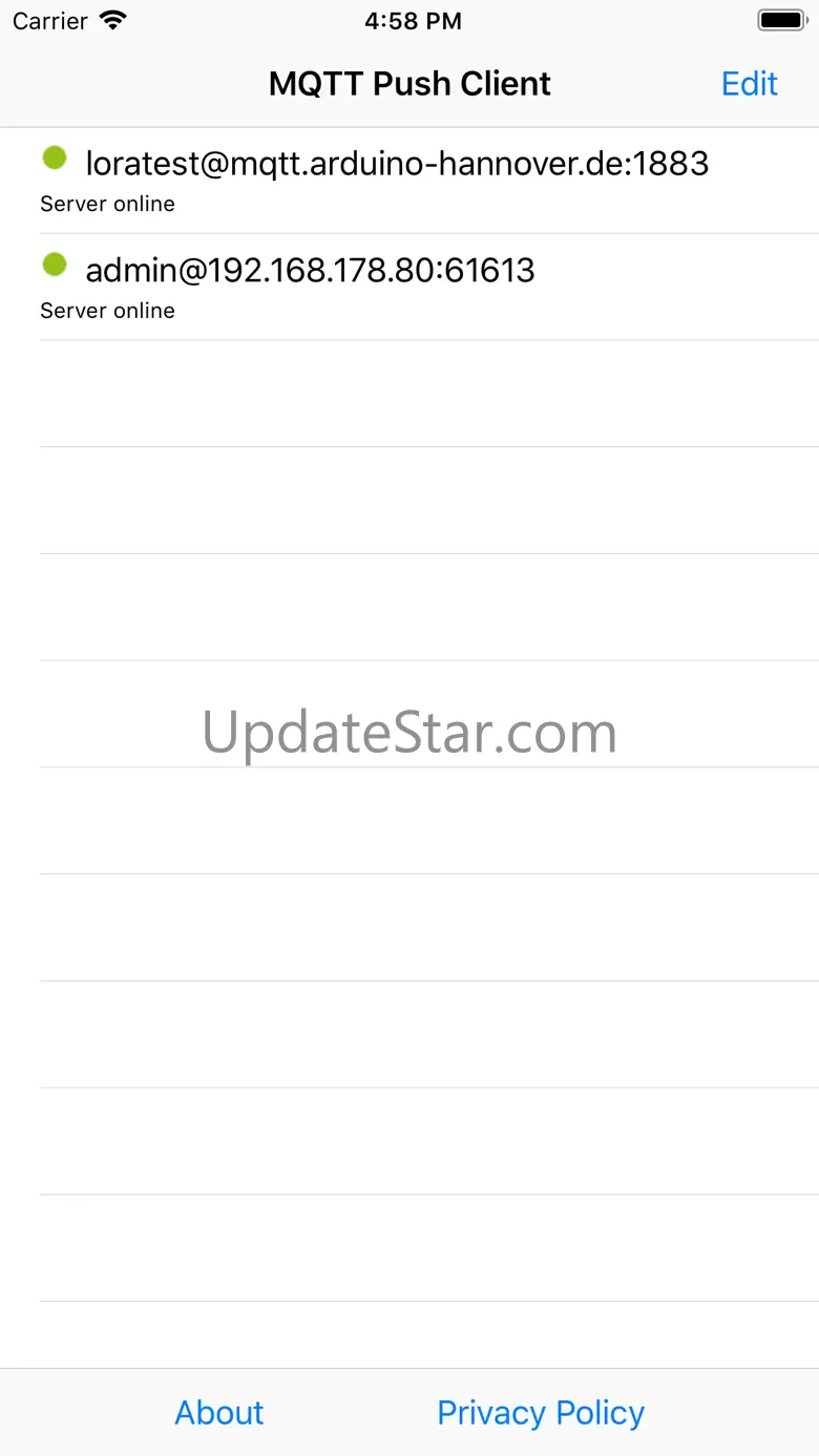 MQTT Push Client 2.0.0