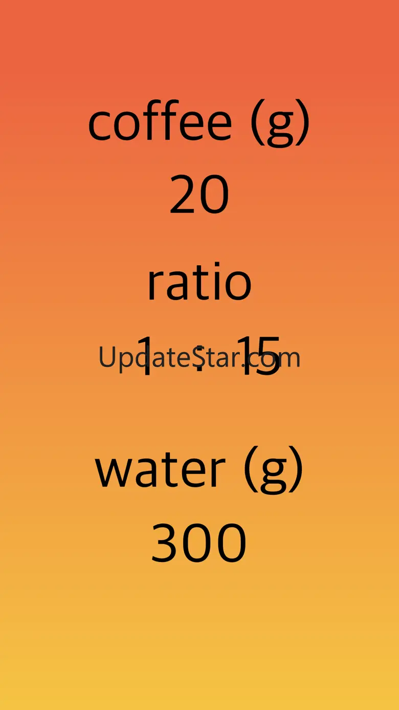 Simple Coffee Calculator 2.1