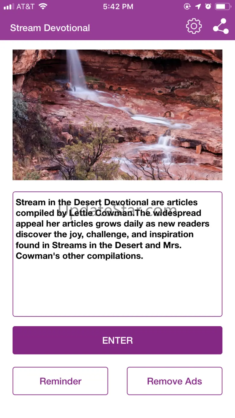 Stream in Desert Devotional 1.0
