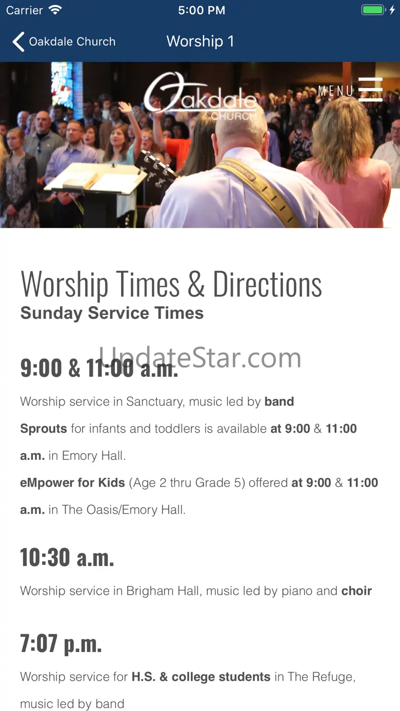 Oakdale Church Maryland 2022.2.4