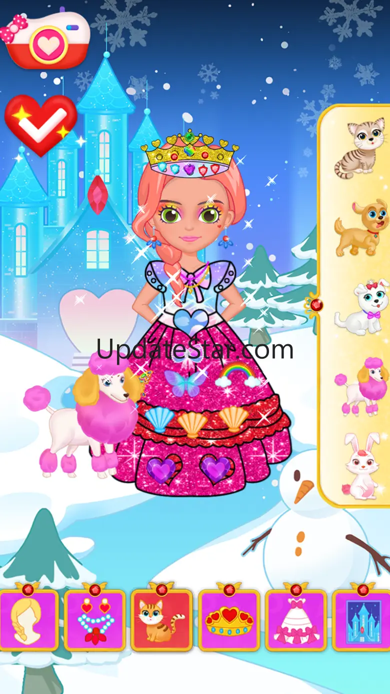 Princess Makeup Dress Design 1.6