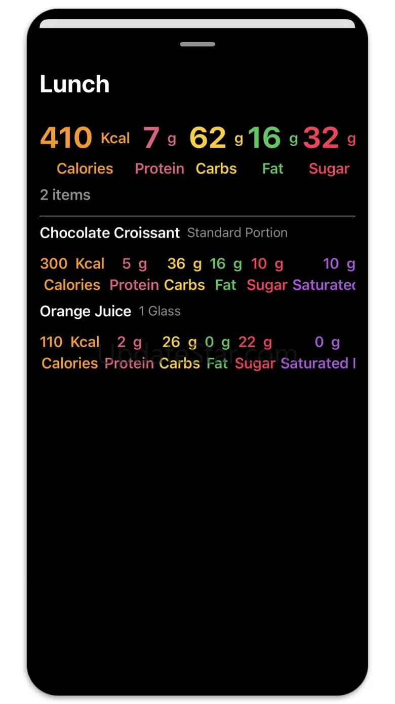 My Meal Diary 6.2