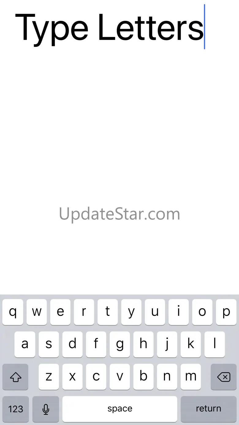 Type Letters 1.0