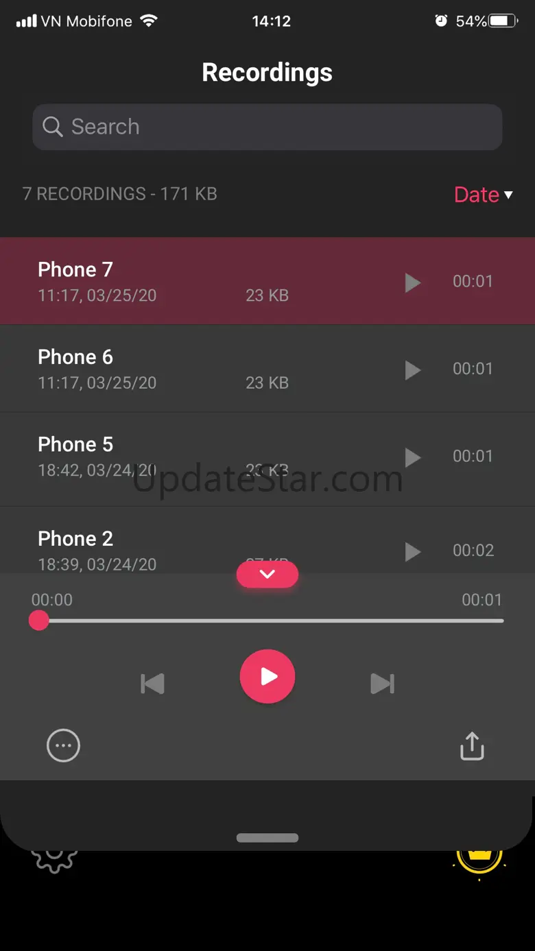 Voice Recorder Plus App 1.7