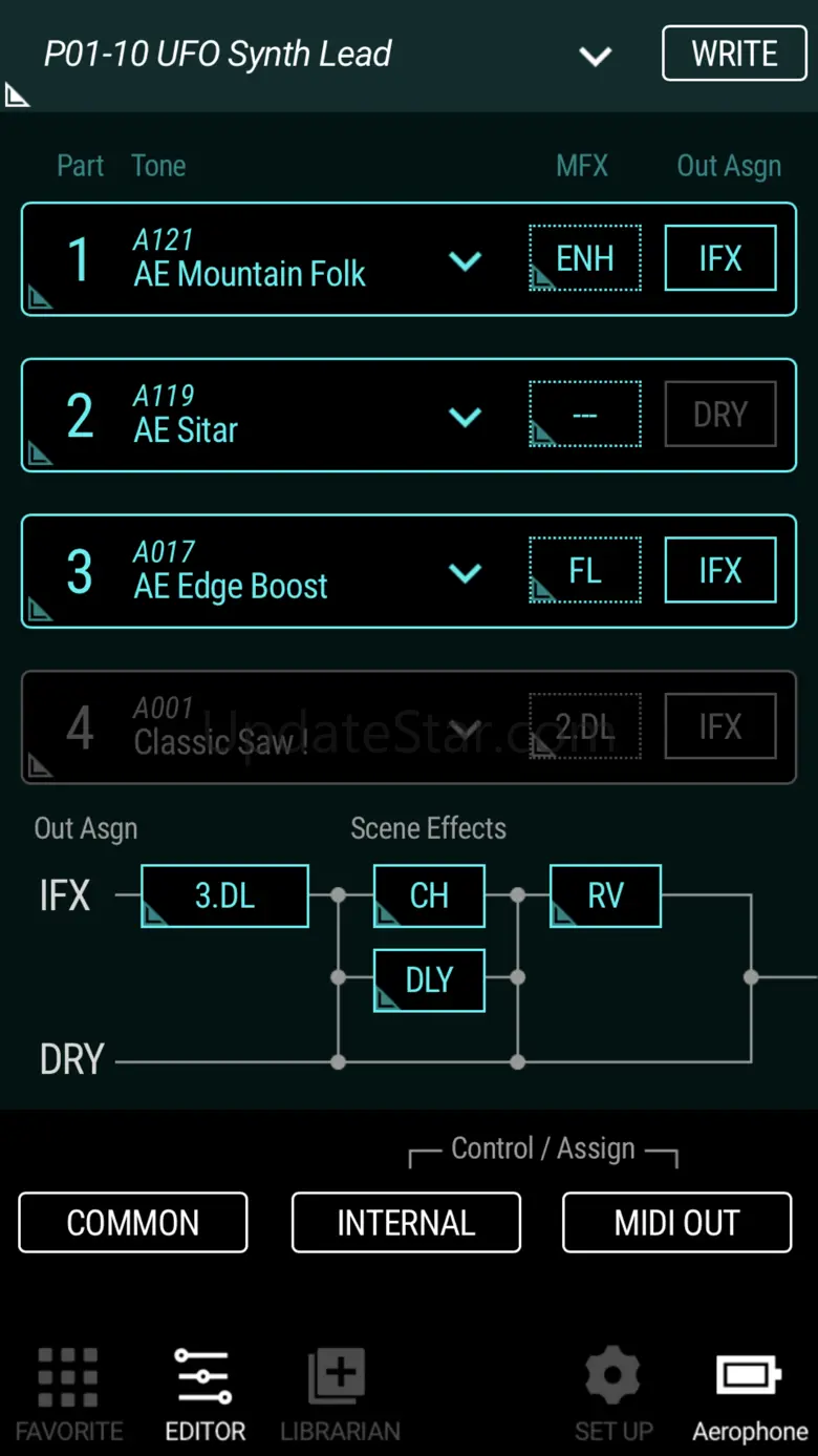 Aerophone Pro Editor 1.5.2