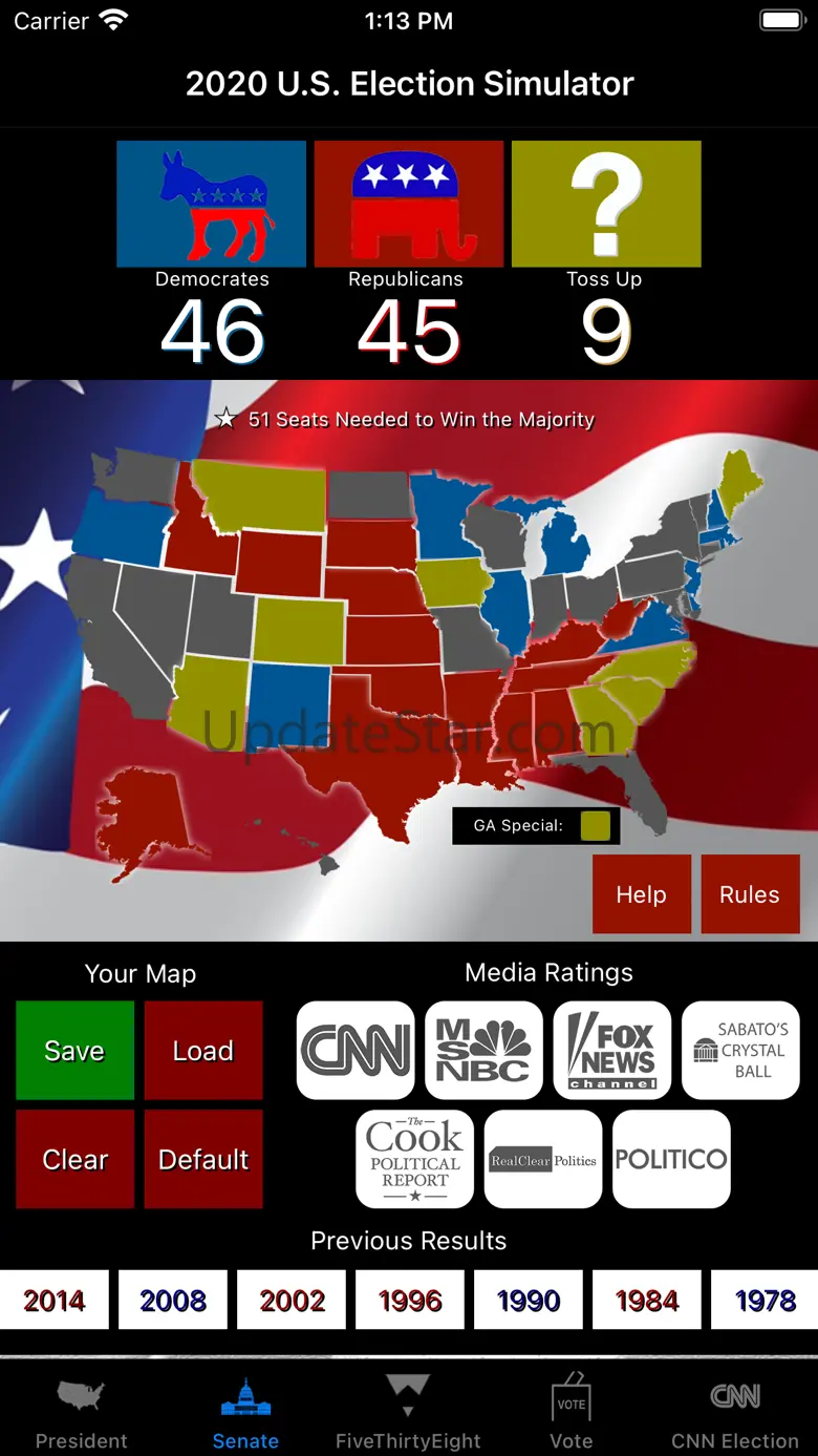 2020 US Election Simulator 1.8