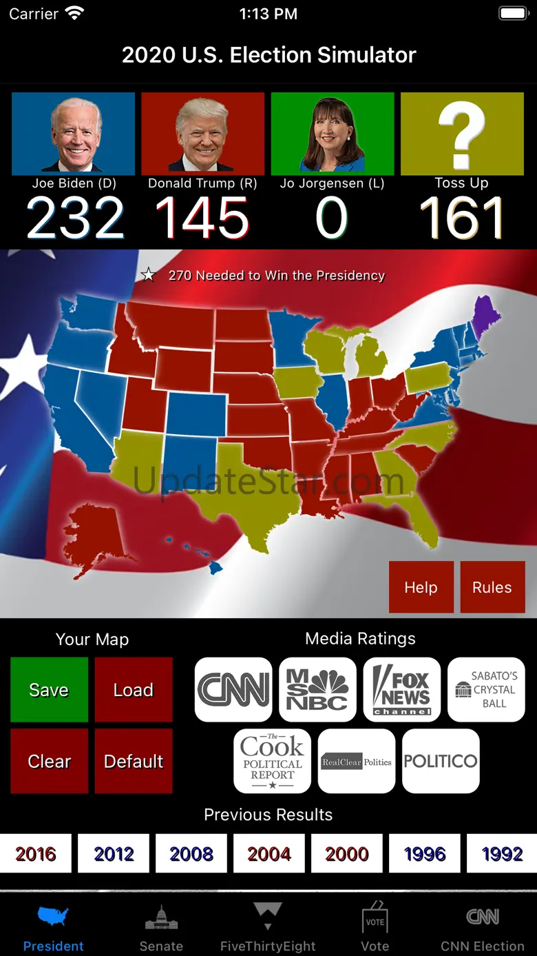 2020 US Election Simulator 1.8