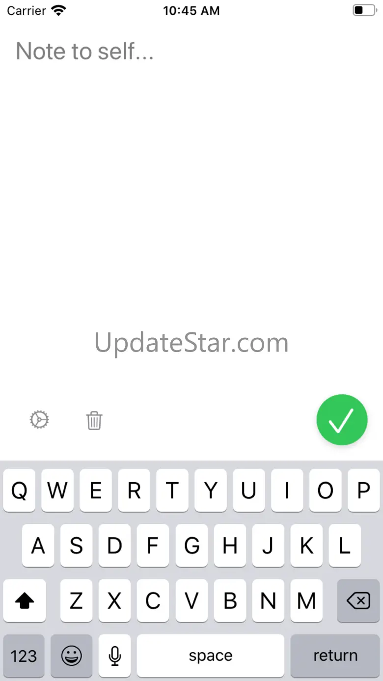 Note To Self: Fast Email Notes 1.1