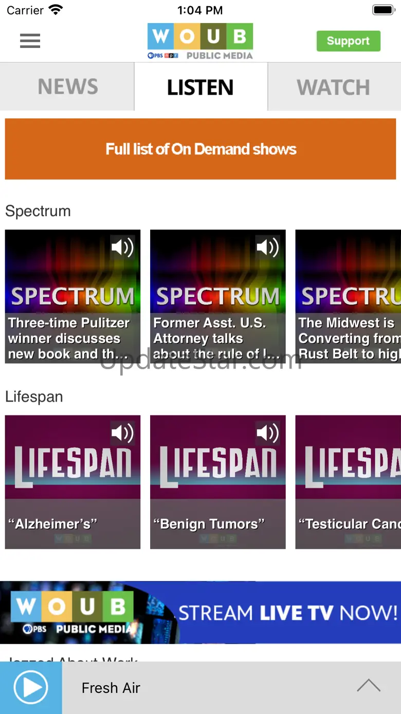 WOUB Public Media App 6.2.17