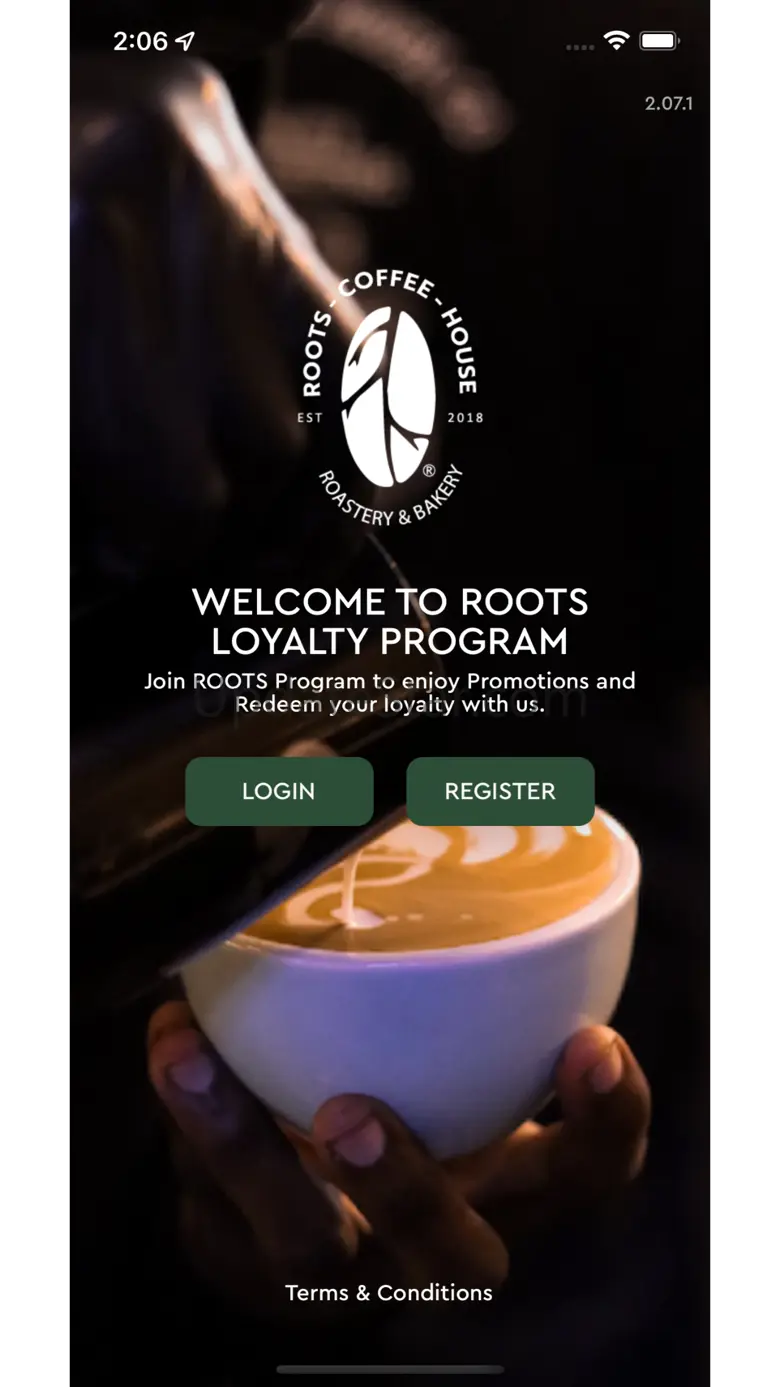 Roots Coffee House 2.08.1