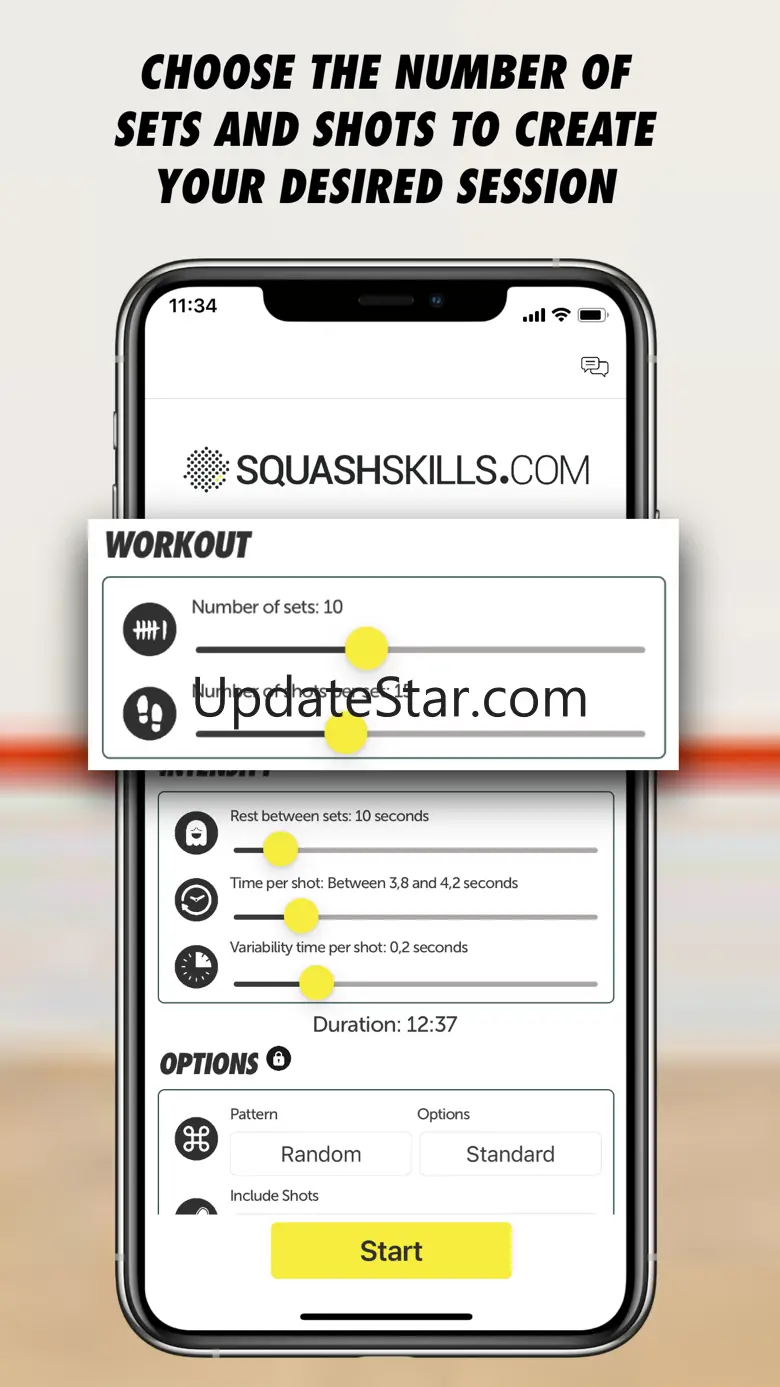 SquashSkills Ghosting 3.2