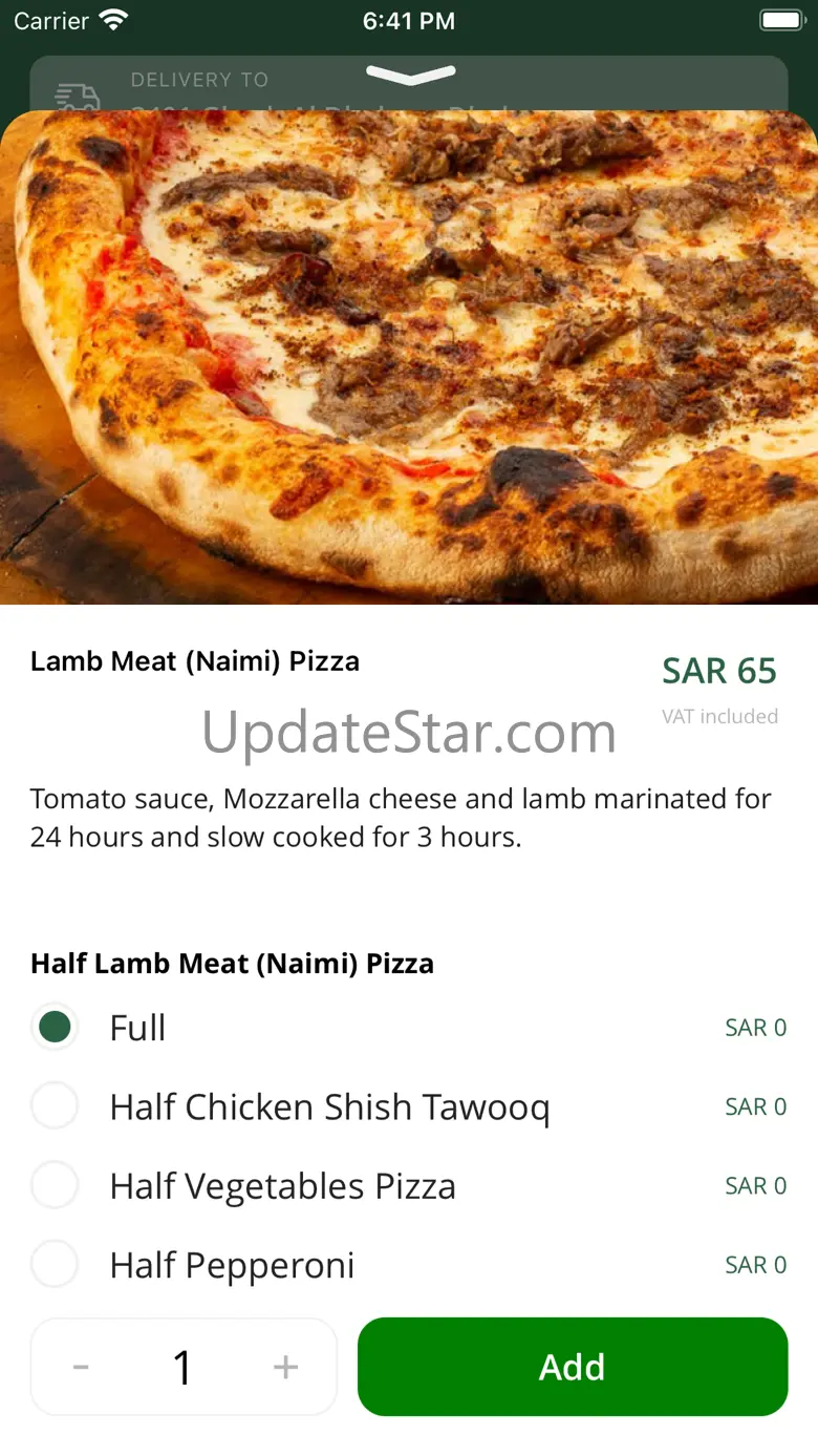 8 portions pizza 3.2.156