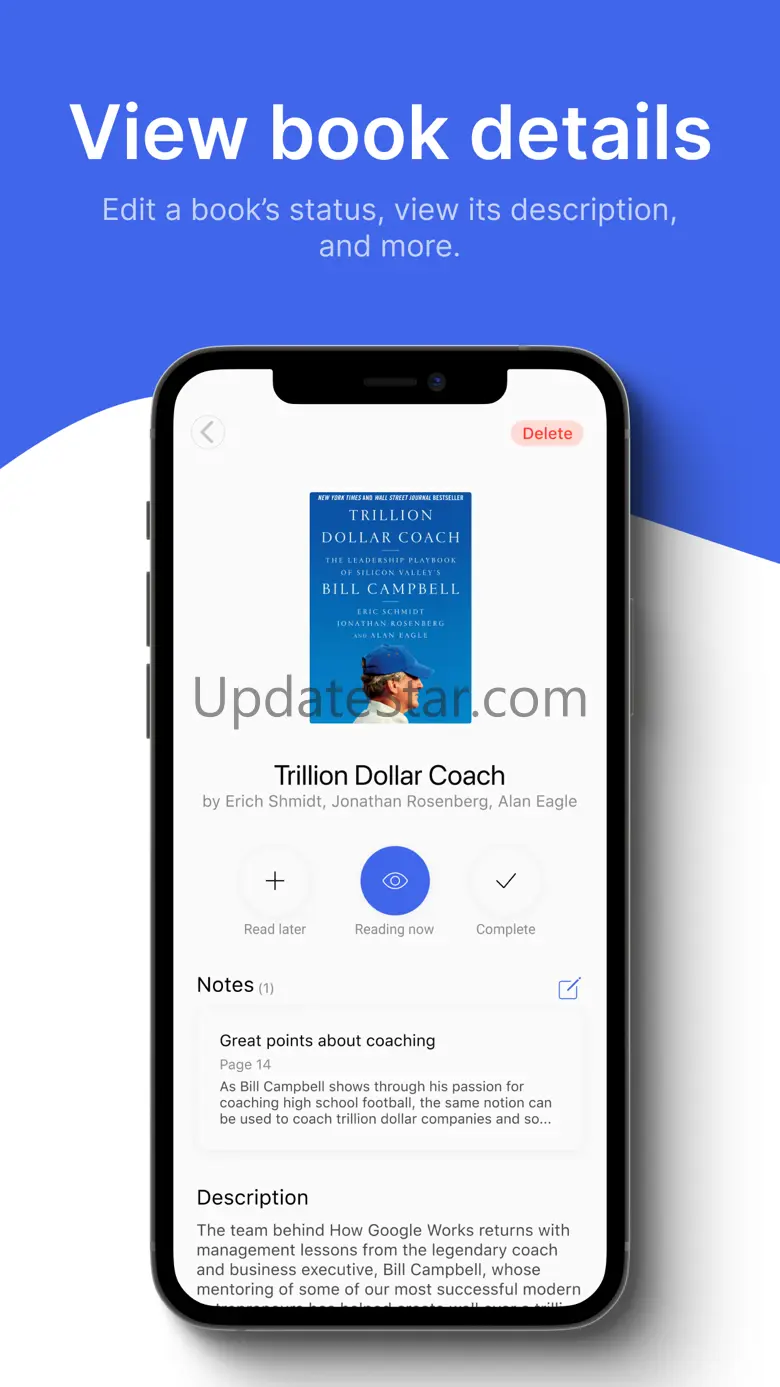 Bookshelf - Book Tracker 1.0