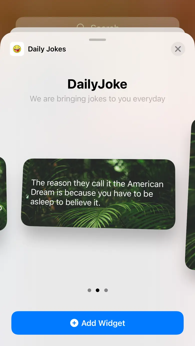 Daily Jokes Widget 2.0