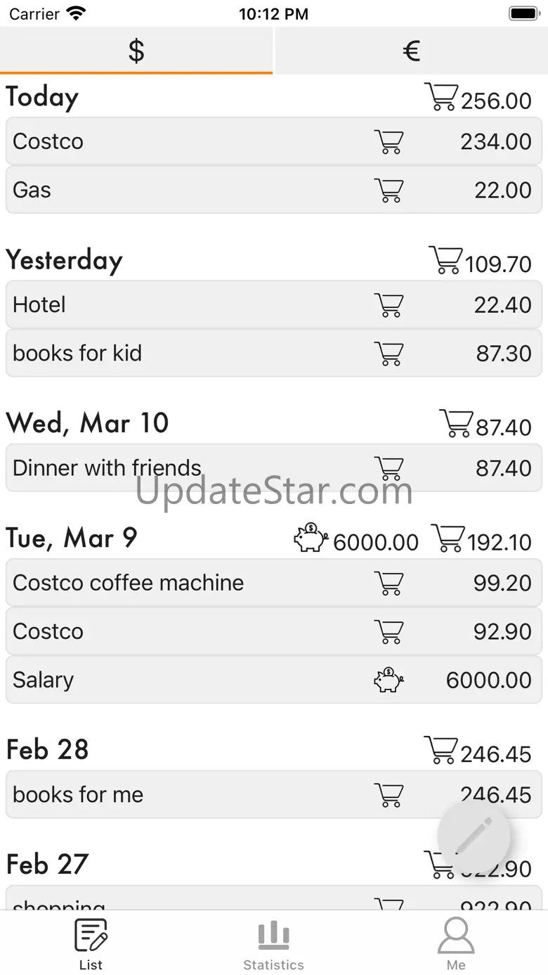 Expense,multi currency/account 2.2