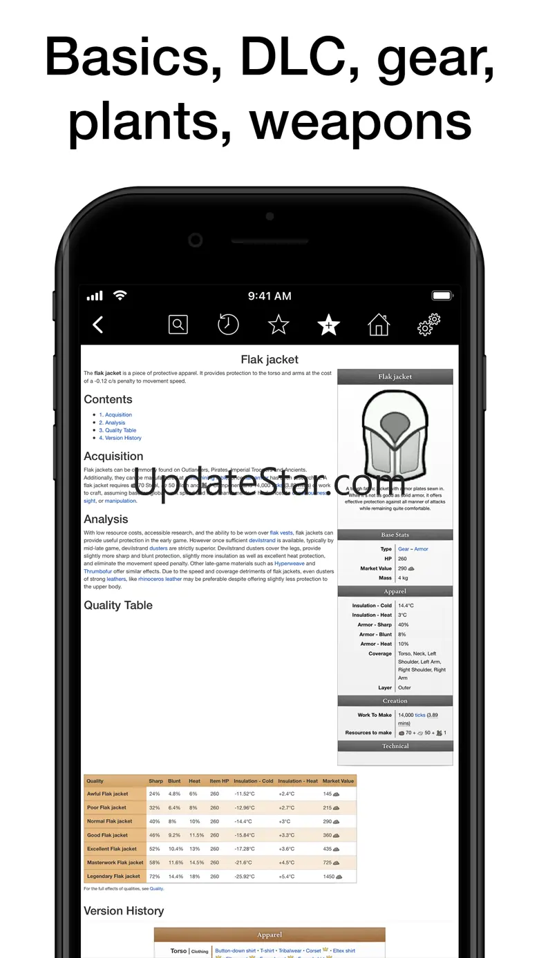 Pocket Wiki for RimWorld 1.0