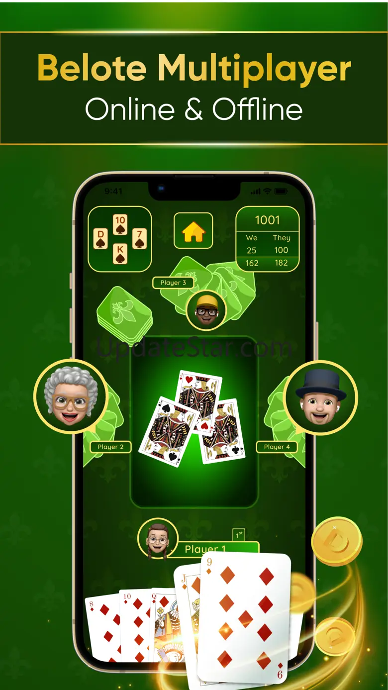 Belote Online - VIP Card Game 2.1.3
