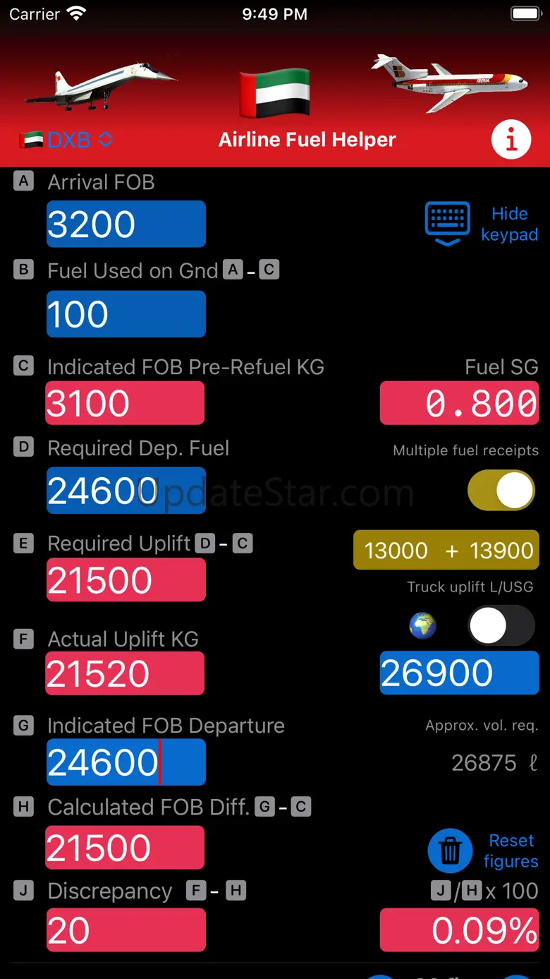 Airline Fuel Helper v3.5.3