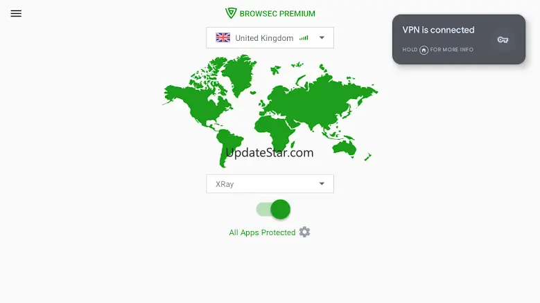 Browsec: Fast Secure VPN Proxy 5.110