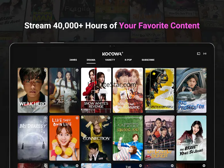 KOCOWA+: K-Dramas, Movies & TV 3.3.4