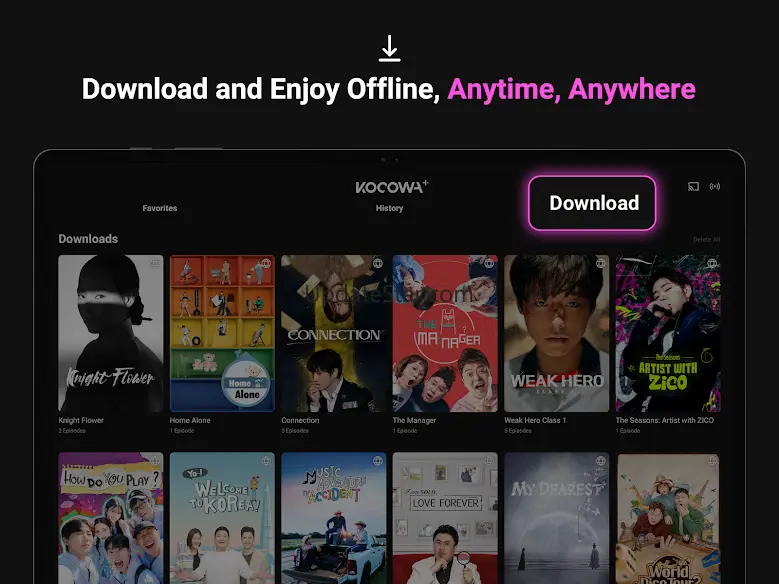 KOCOWA+: K-Dramas, Movies & TV 3.3.4