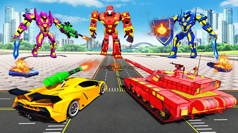 Robot Transform Robot Car Game 1.0.18