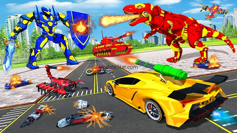 Robot Transform Robot Car Game 1.0.18