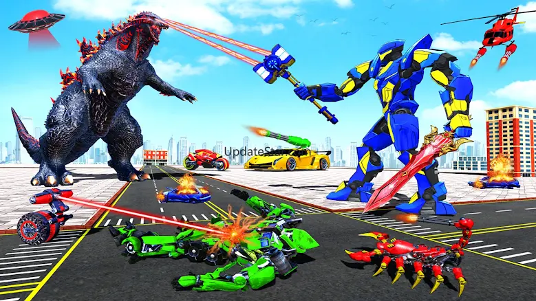 Robot Transform Robot Car Game 1.0.18