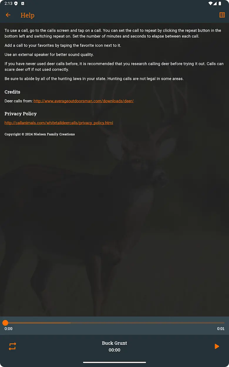 Whitetail Deer Calls 7.0.2