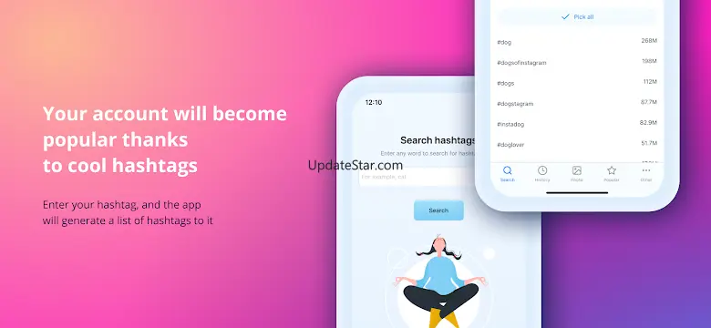 Likes and Followers by tags 2.7