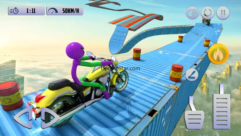 Stickman Bike Jumping & Stunts 1.0
