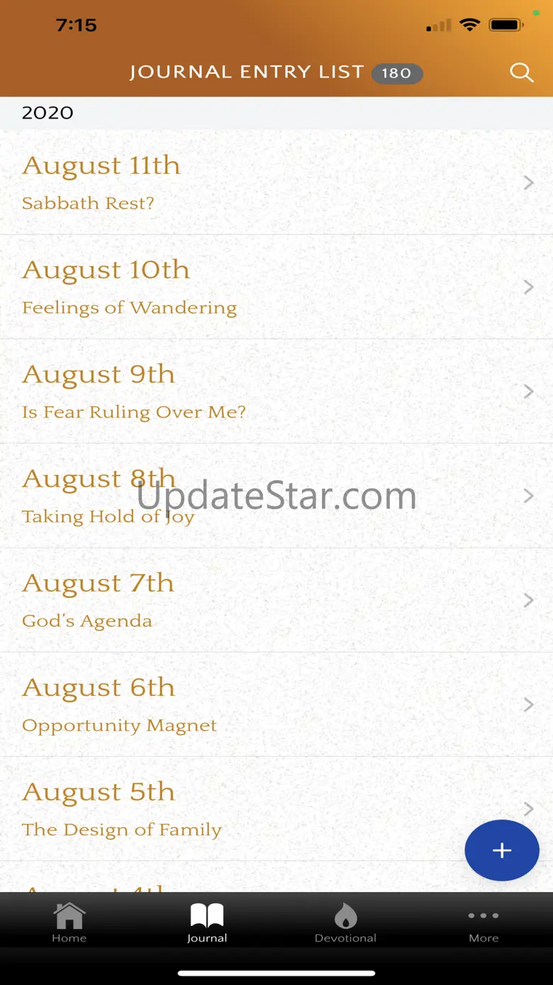 OnlinePrayerJournal 1.1.0