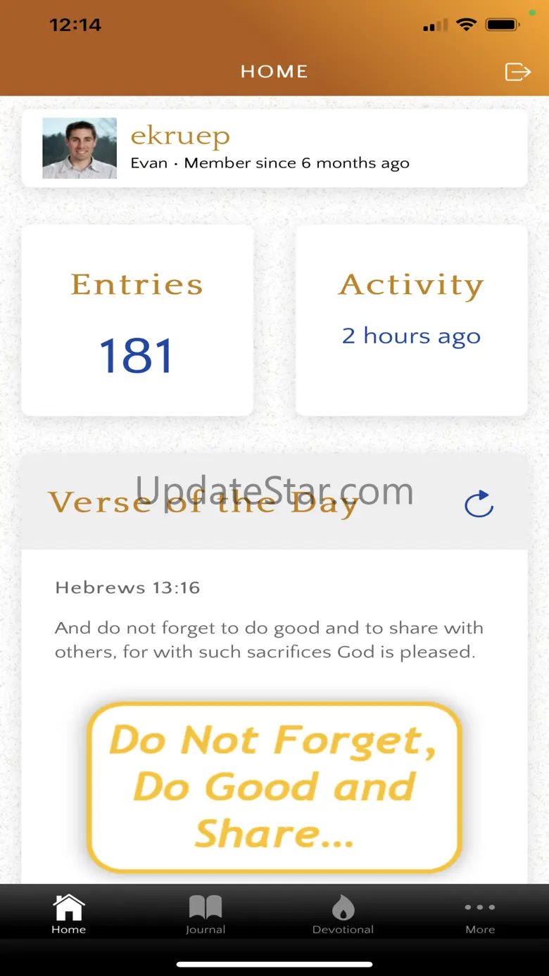 OnlinePrayerJournal 1.1.0