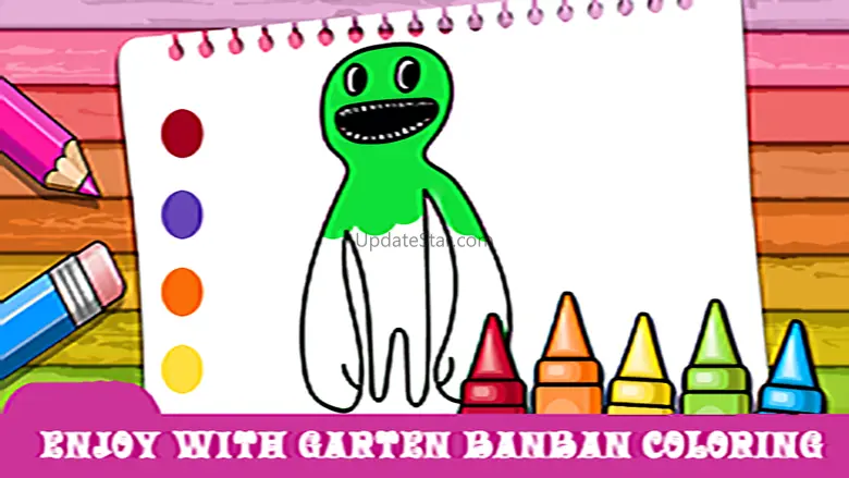 Garten Banban Coloring Book V9