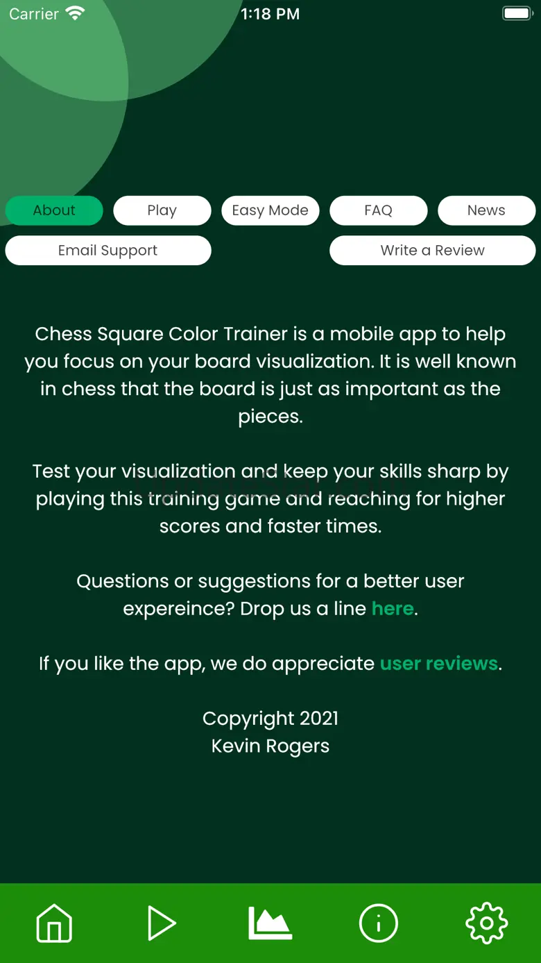 Chess Board Color Trainer 1.0