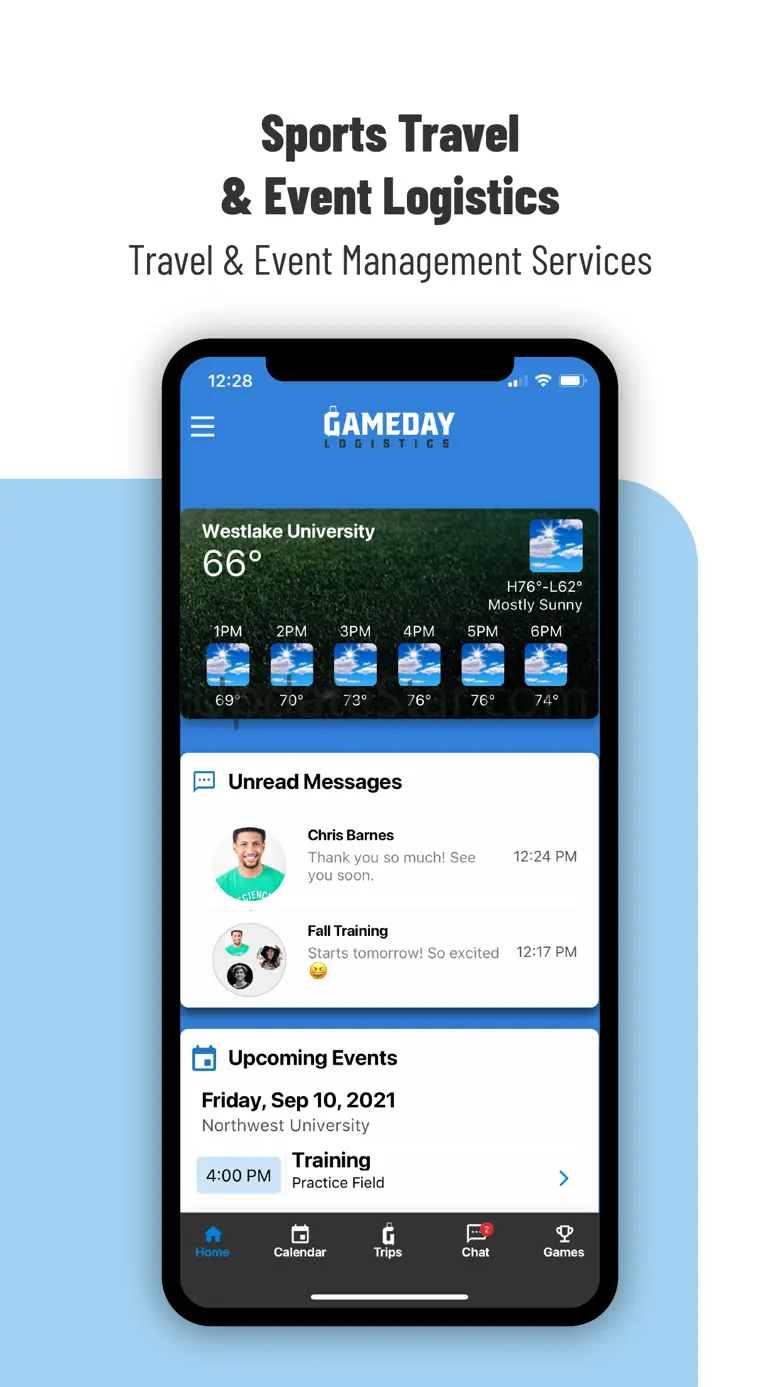 Gameday Logistics 1.3.1