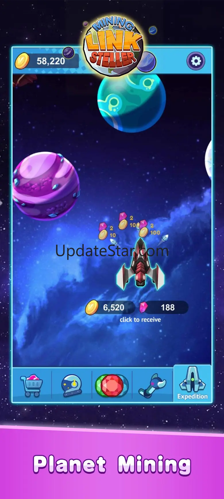 Mining Link : Steller