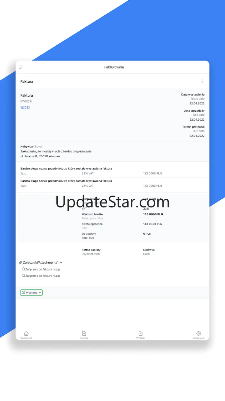 Fakturownia - system do faktur 3.5.6