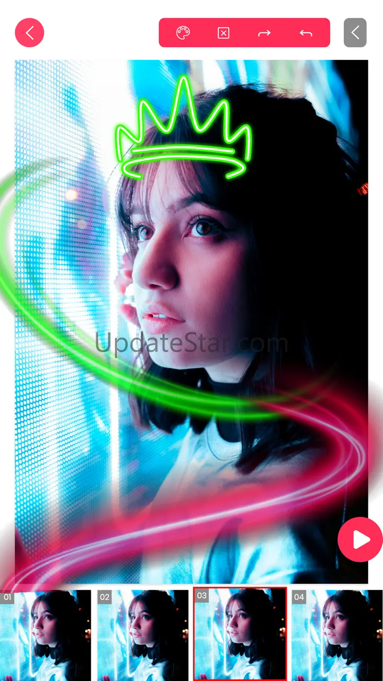 Scribble Neon Video Animations 1.1