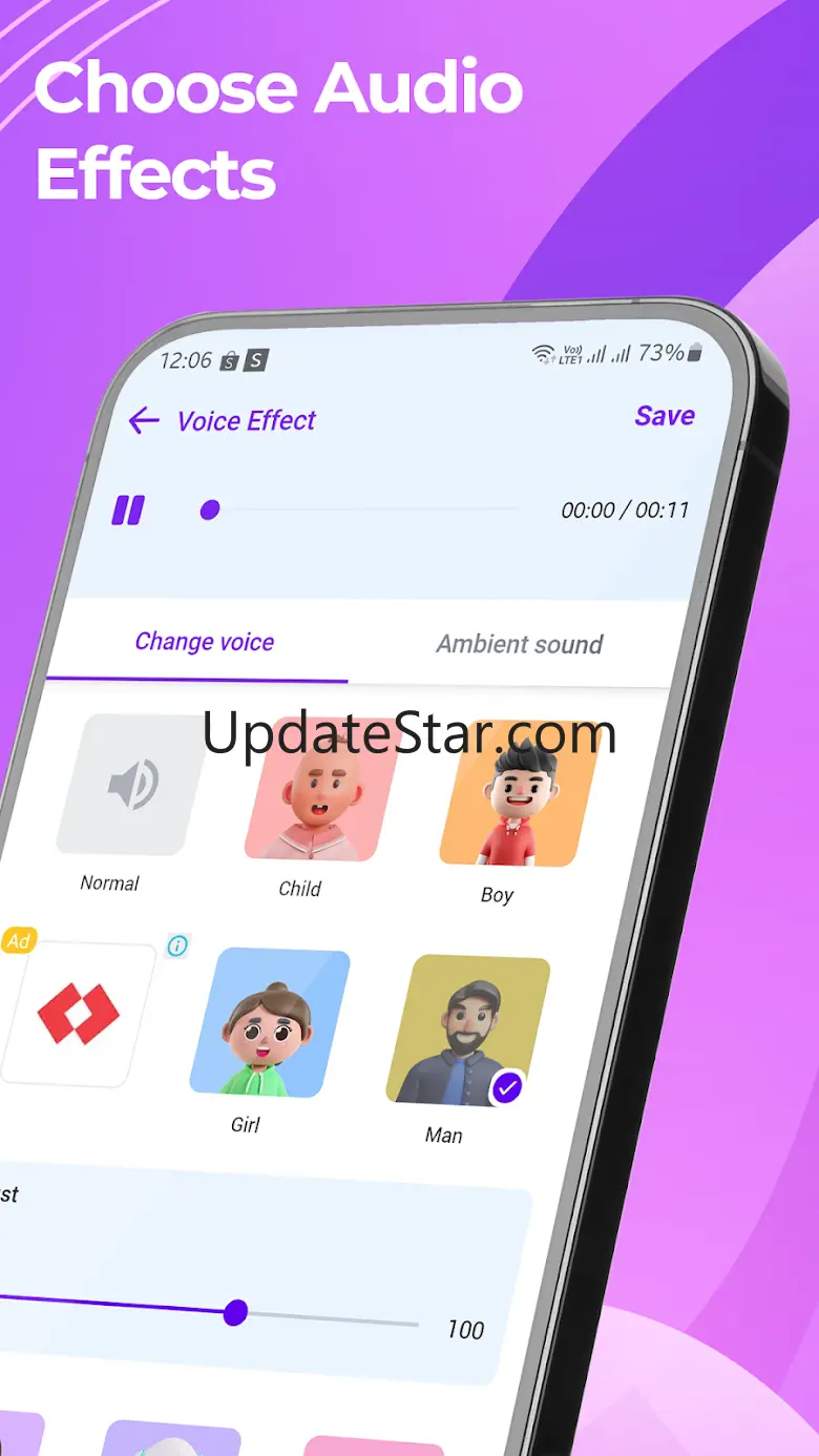 Voice changer And Sound Effect 1.2.9