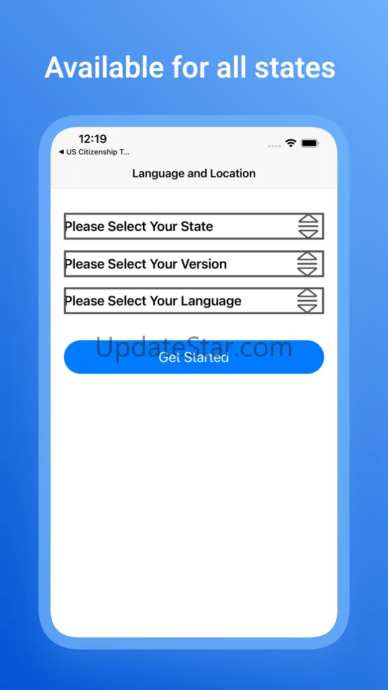 The US Civic Test 1.2