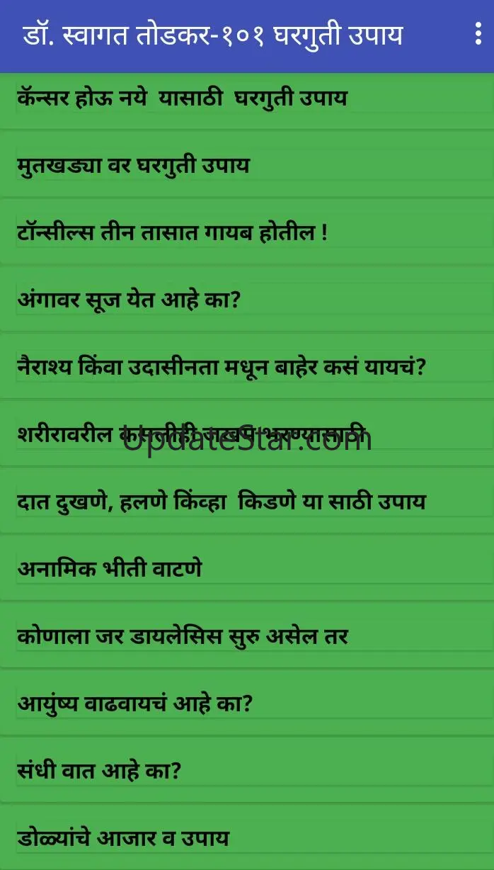 डॉ.स्वागत तोडकर यांचे १०१ आजार 5