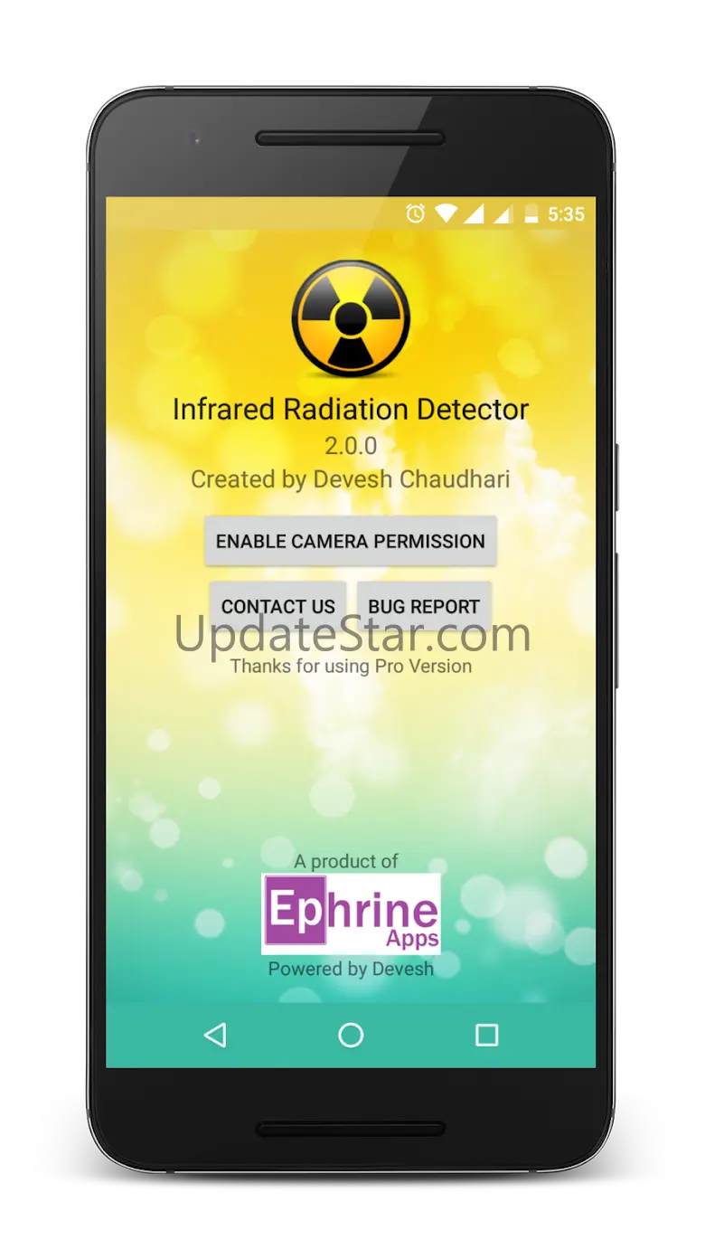 Infrared Radiation Detector 2.0.1.2