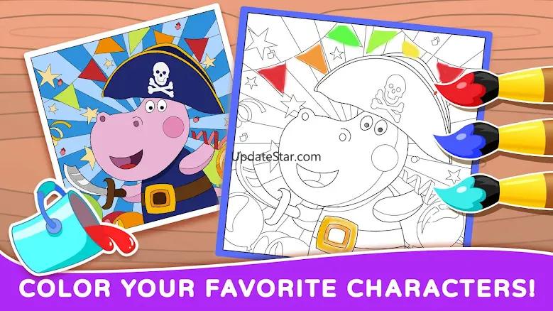 Hippo: Coloring Book for Kids 1.0.5