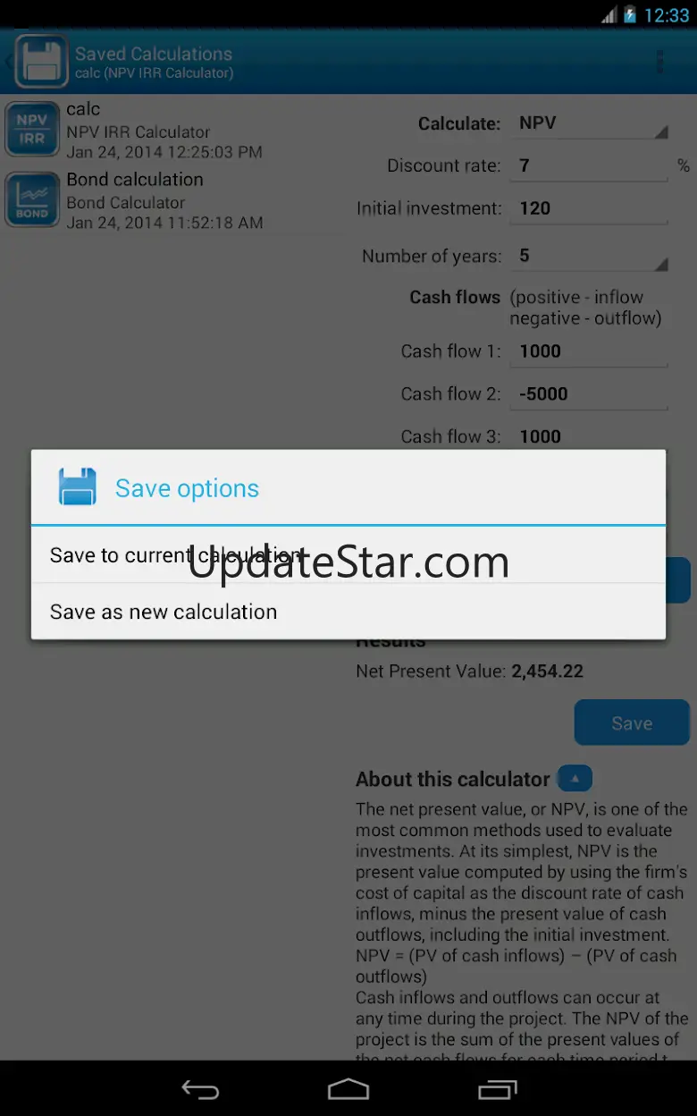 Financial Calculators 3.4.7